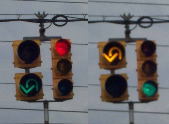 U turn indicator